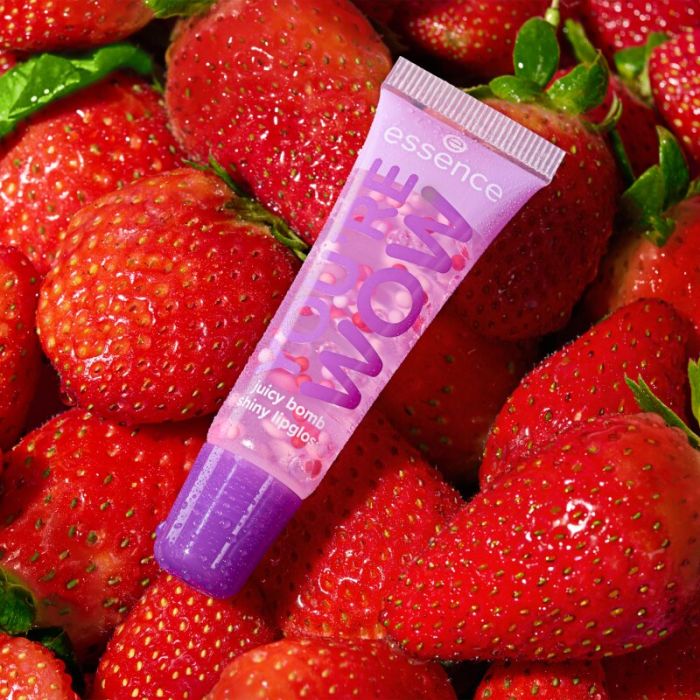 ESSENCE SAY IT WITH JUICY YOU'RE WOW JUICY BOMB SHINY LIPGLOSS