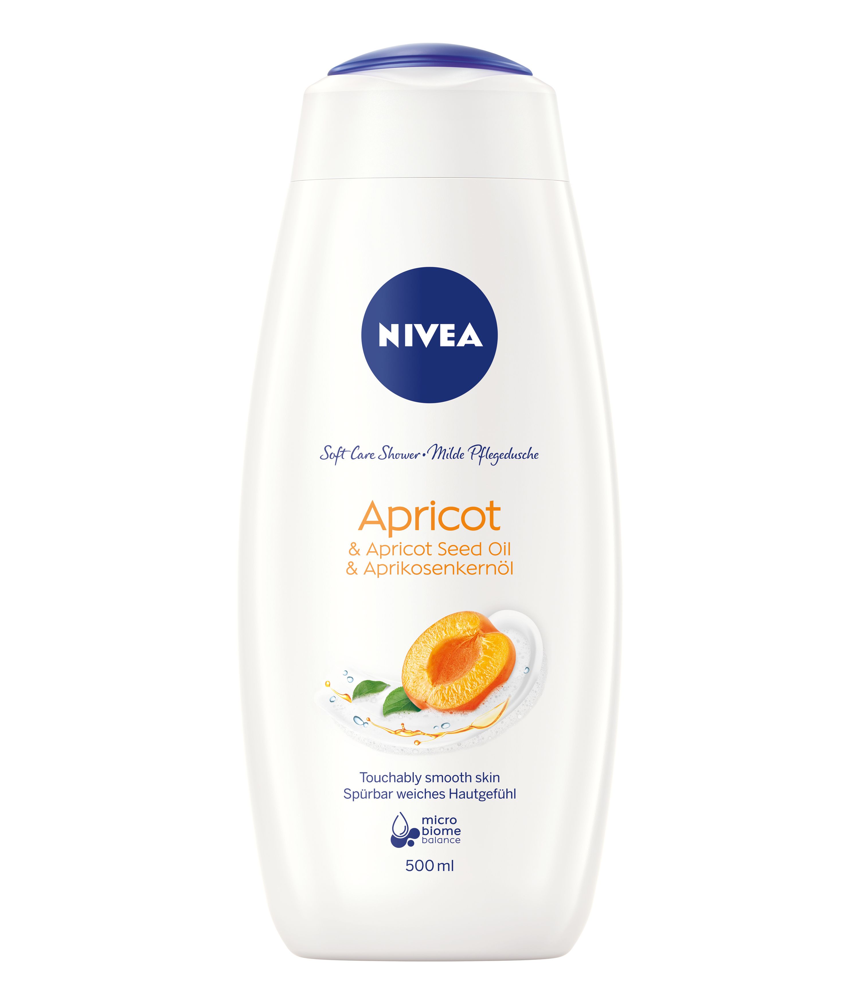 NIVEA CARE&APRICOT Душ гел, 500 мл