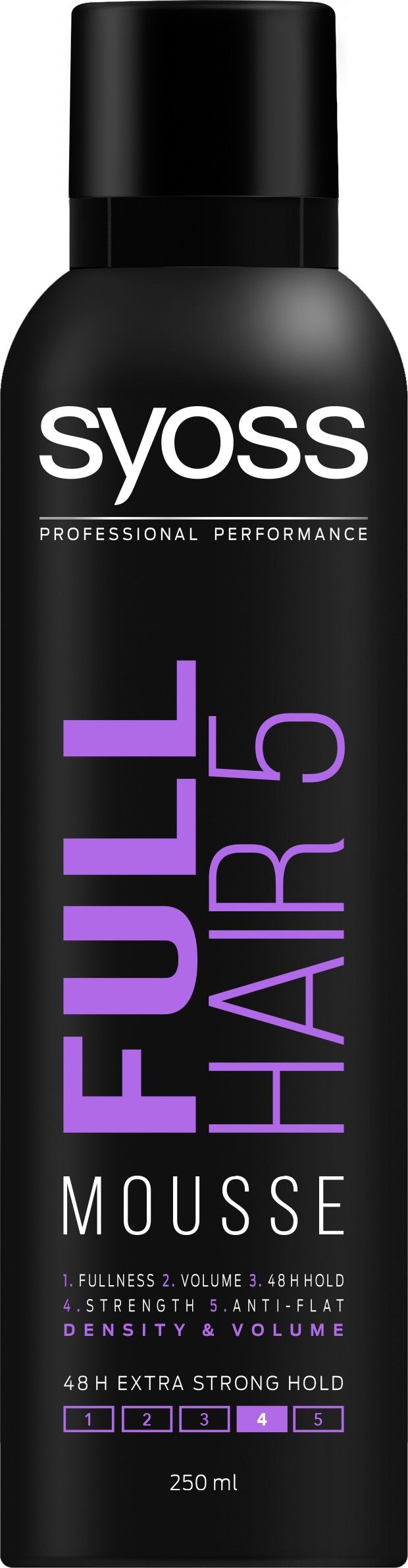SYOSS MOUSSE FULL HAIR 5 Пяна за коса, 250 мл.