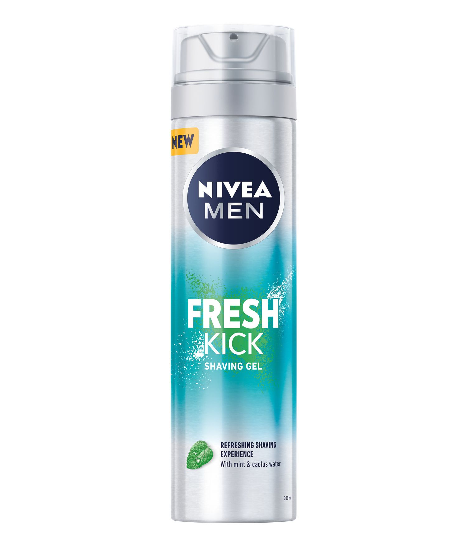 NIVEA MEN Гел за бръснене Fresh Kick, 200 мл