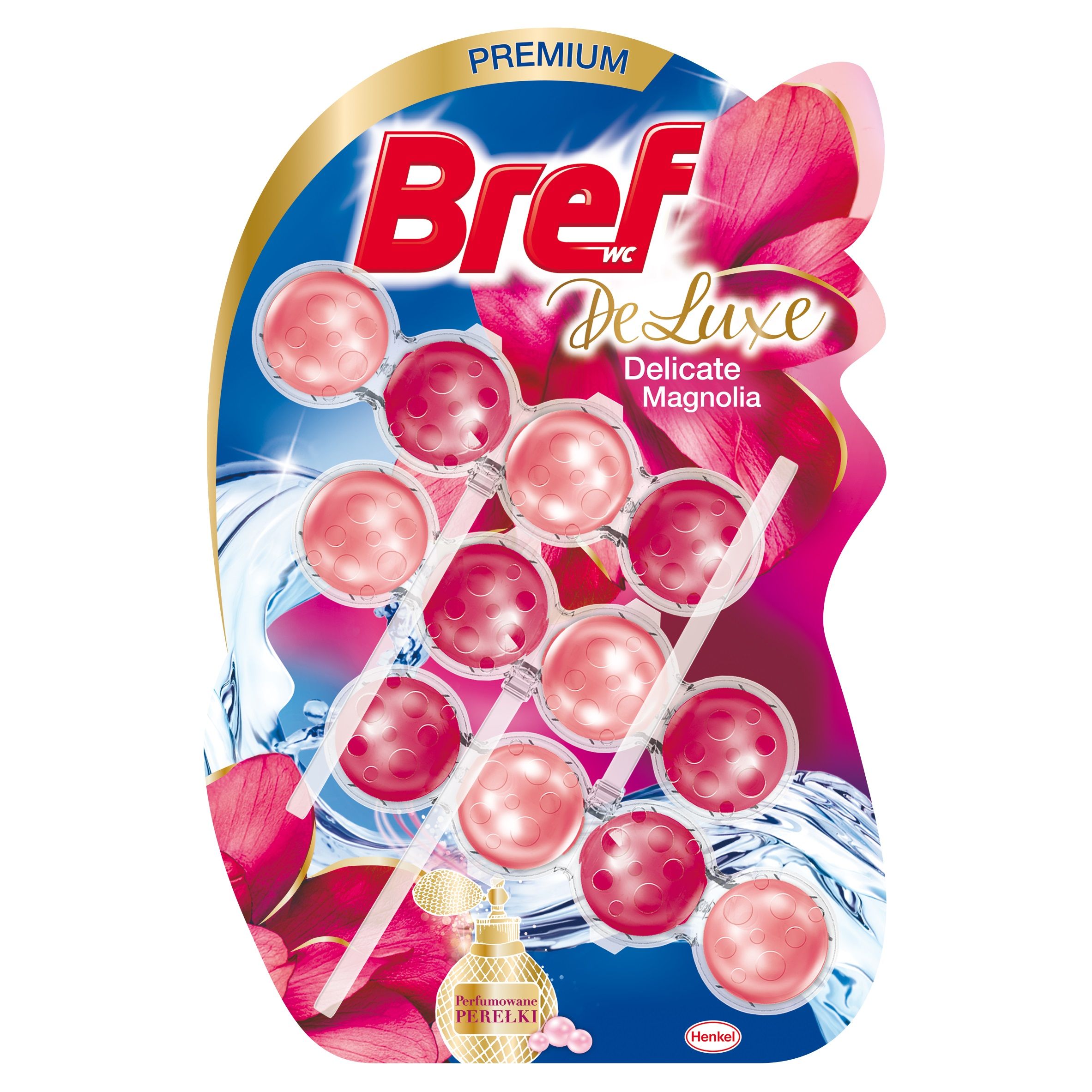BREF DELUXE MAGNOLIA Тоалетно блокче с аромат на магнолия 3x50 гр.