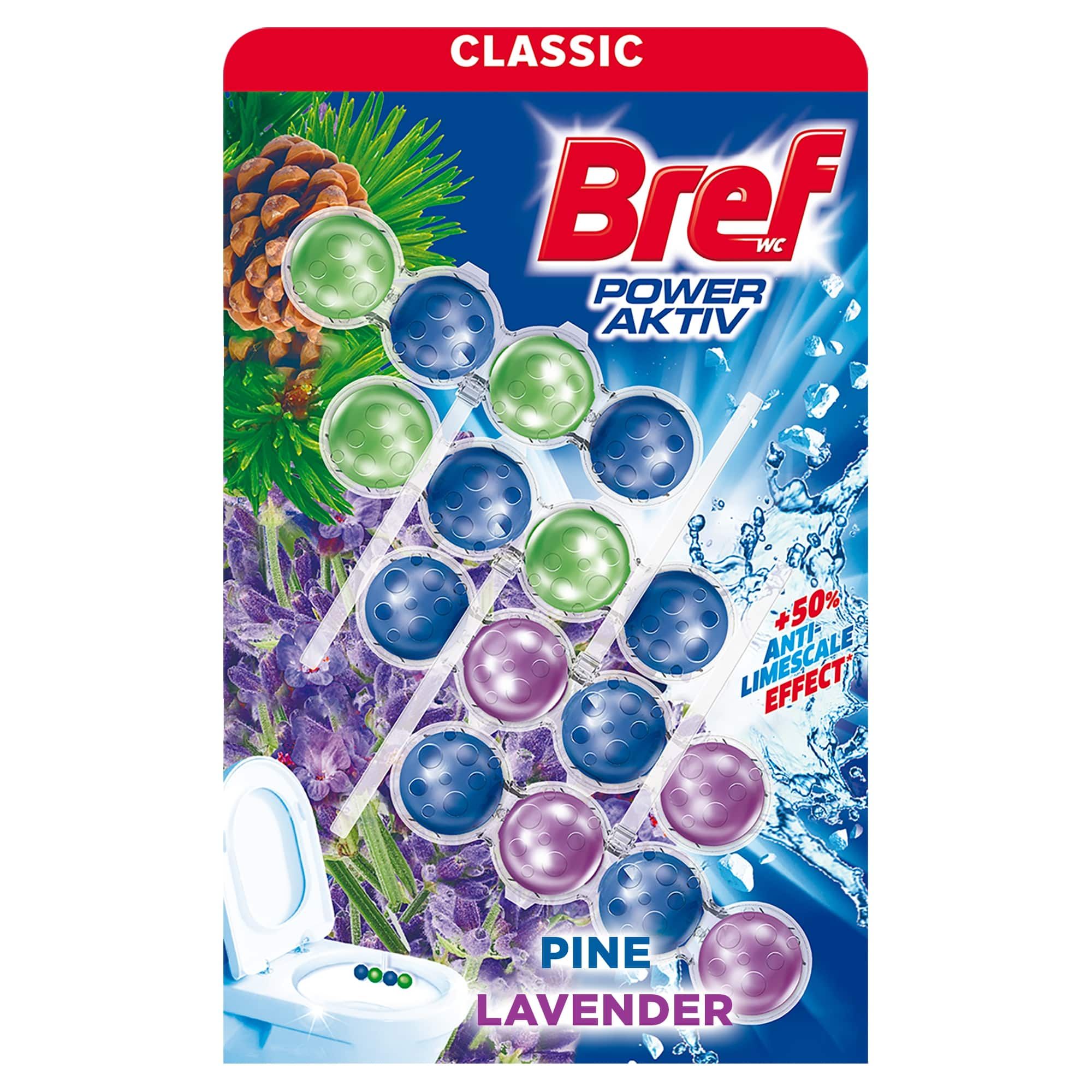 BREF POWER PINE LAVENDER Тоалетно блокче бор лавандула, 4Х50ГР