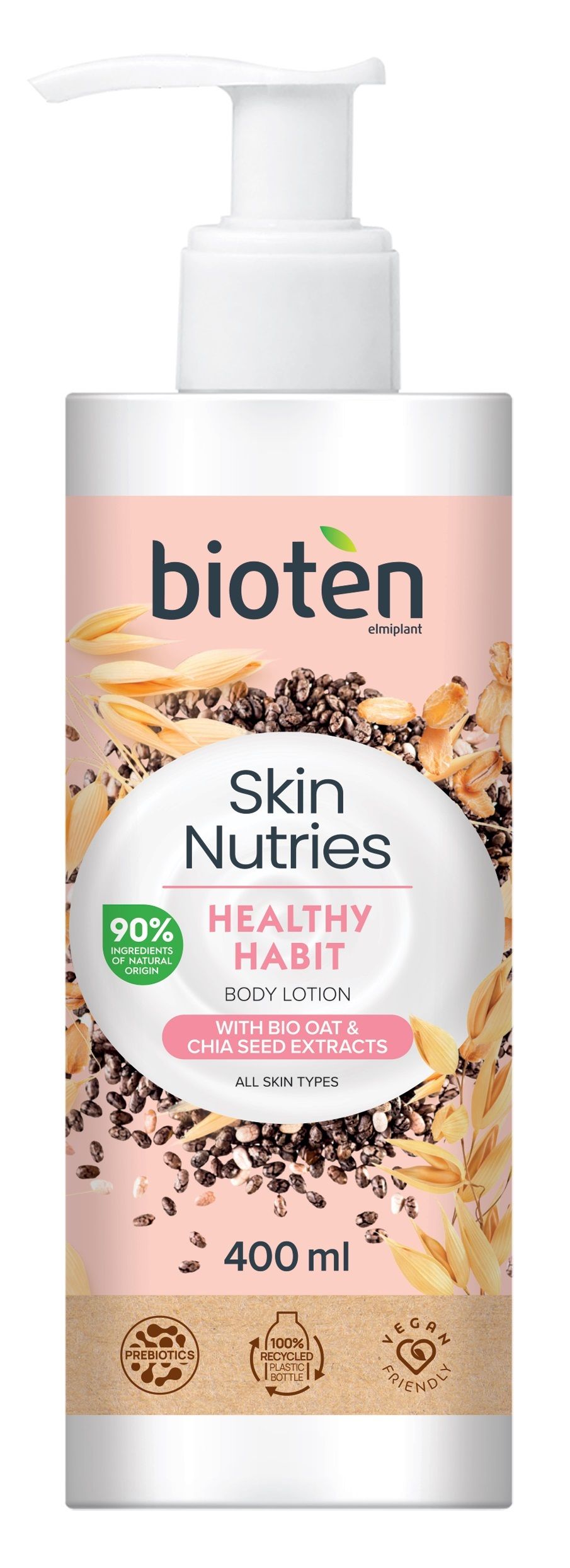 BIOTEN SKIN NUTRIES Лосион за тяло овес, 400мл