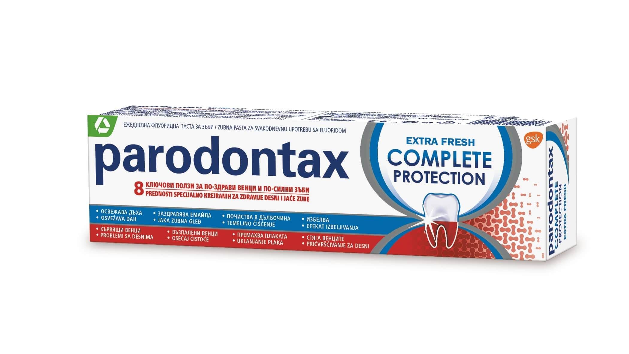 PARODONTAX COMPLETE PROTECTION Паста за зъби, 75 мл.