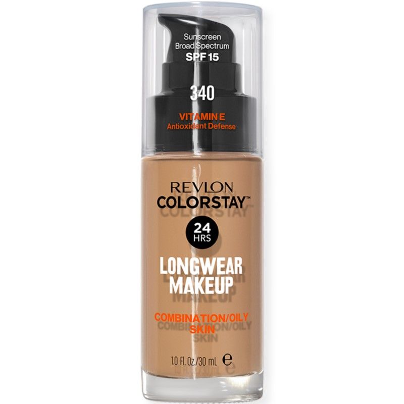 REVLON COLORSTAY COMBINATION/OILY SKIN Фон дьо тен 340 EARLY TAN, 30 мл.