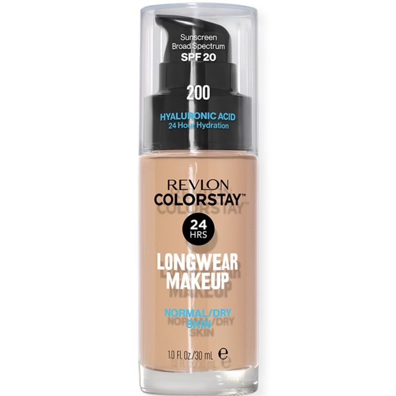 REVLON COLORSTAY NORMAL/DRY SKIN Фон дьо тен 200 NUDE, 30 мл.