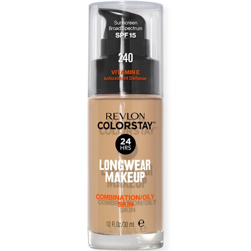 REVLON COLORSTAY COMBINATION/OILY SKIN Фон дьо тен 240 MEDIUM BEIGE, 30 мл.