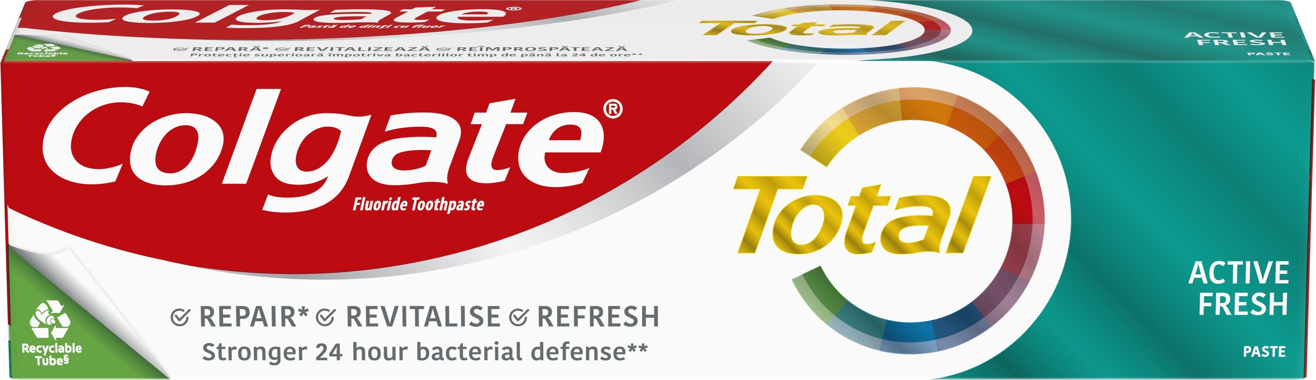 COLGATE TOTAL Паста за зъби active fresh, 100 мл.