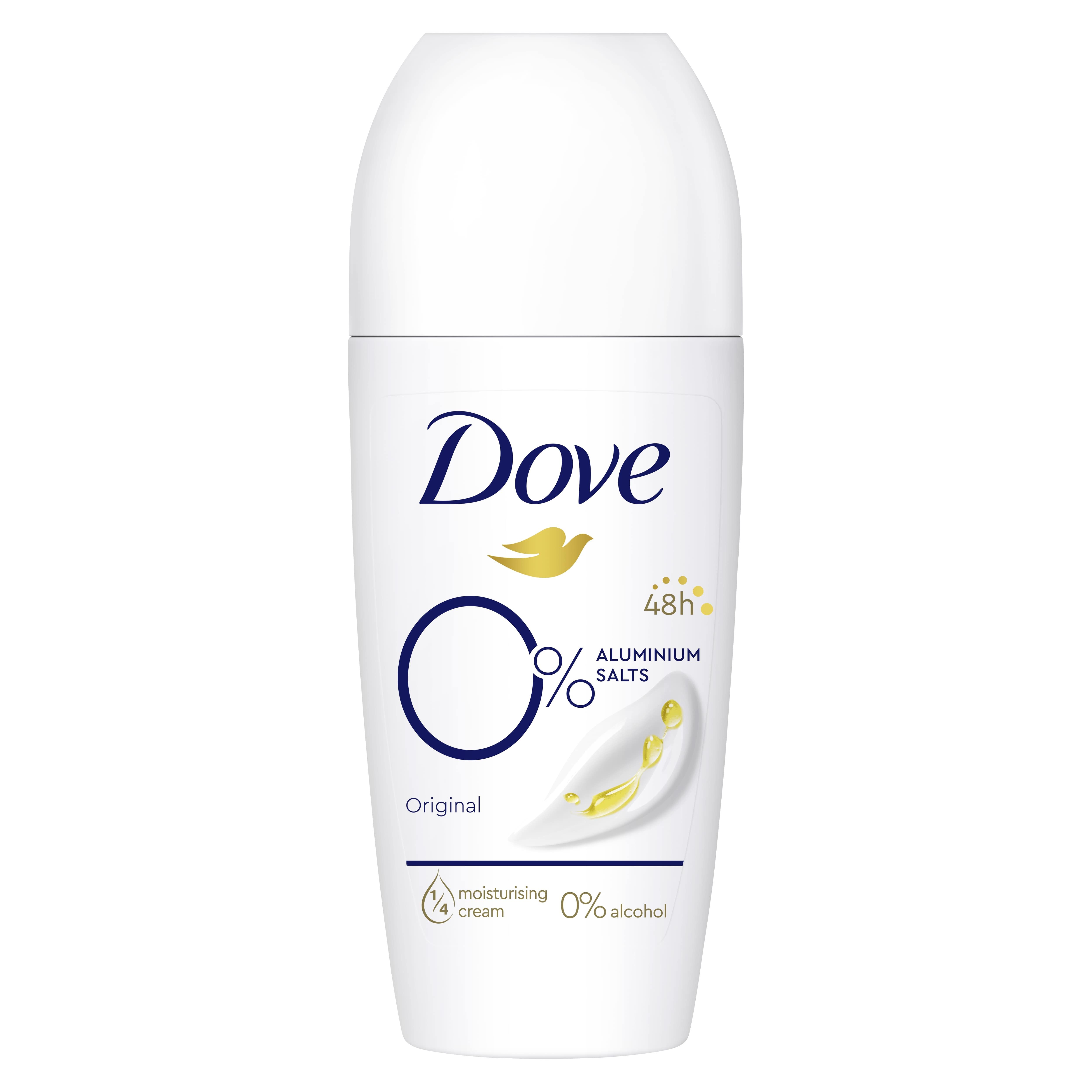 DOVE ADVANCE Дамски рол-он Original 0%, 50 мл