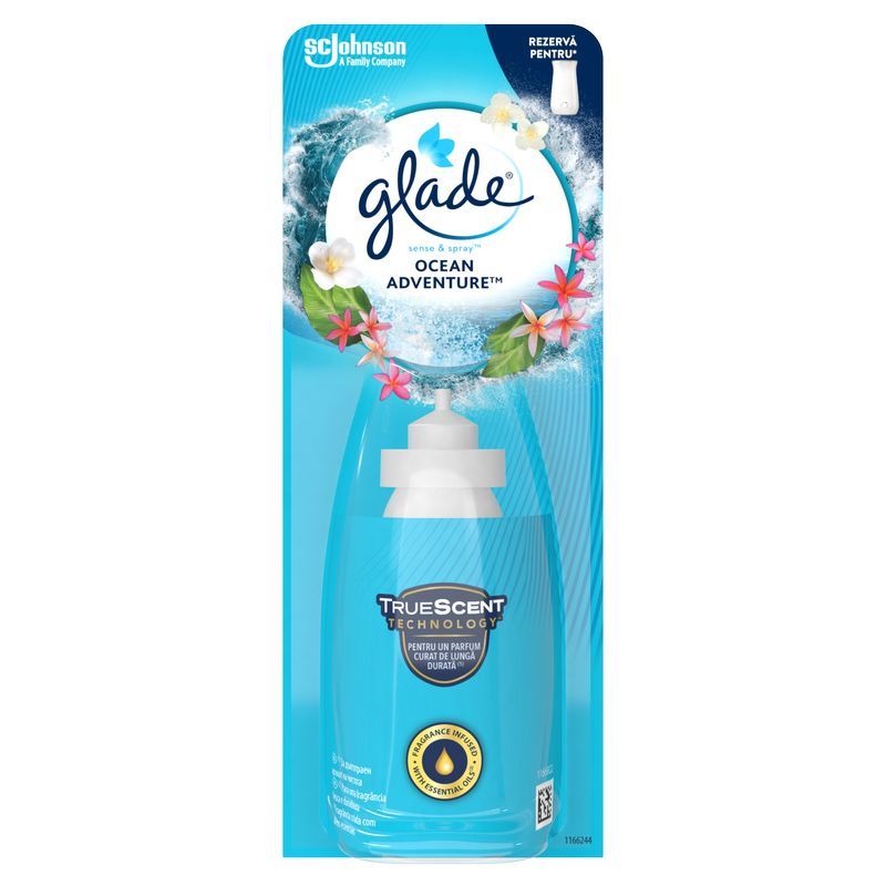 GLADE SENSE&SPRAY OCEAN ADVENTURE Пълнител за ароматизатор, 18 мл.