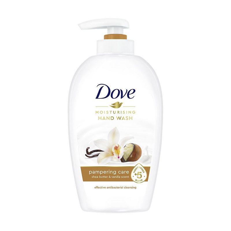 DOVE PAMPERING CARE Течен крем сапун помпа, 250 мл