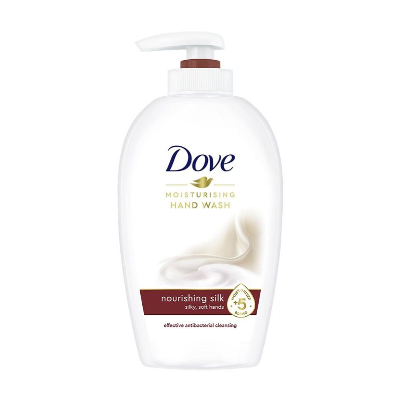 DOVE NOURISHING SILK Течен крем сапун помпа, 250 мл