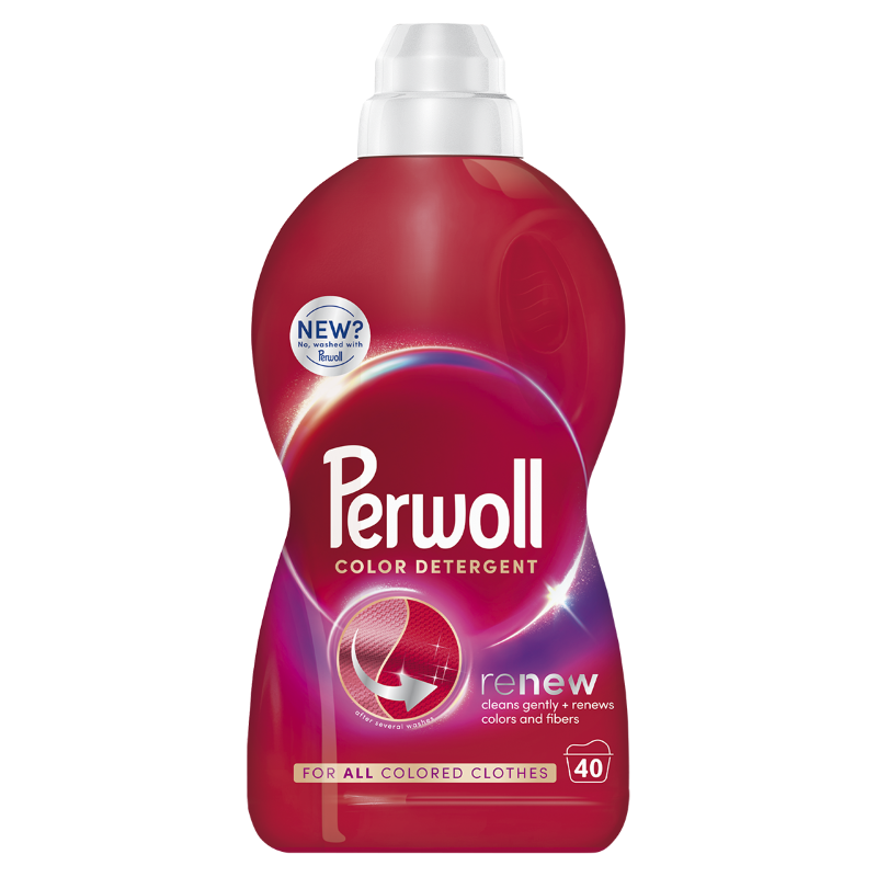 PERWOLL RENEW COLOR Гел за пране за цветни дрехи, 40 пранета
