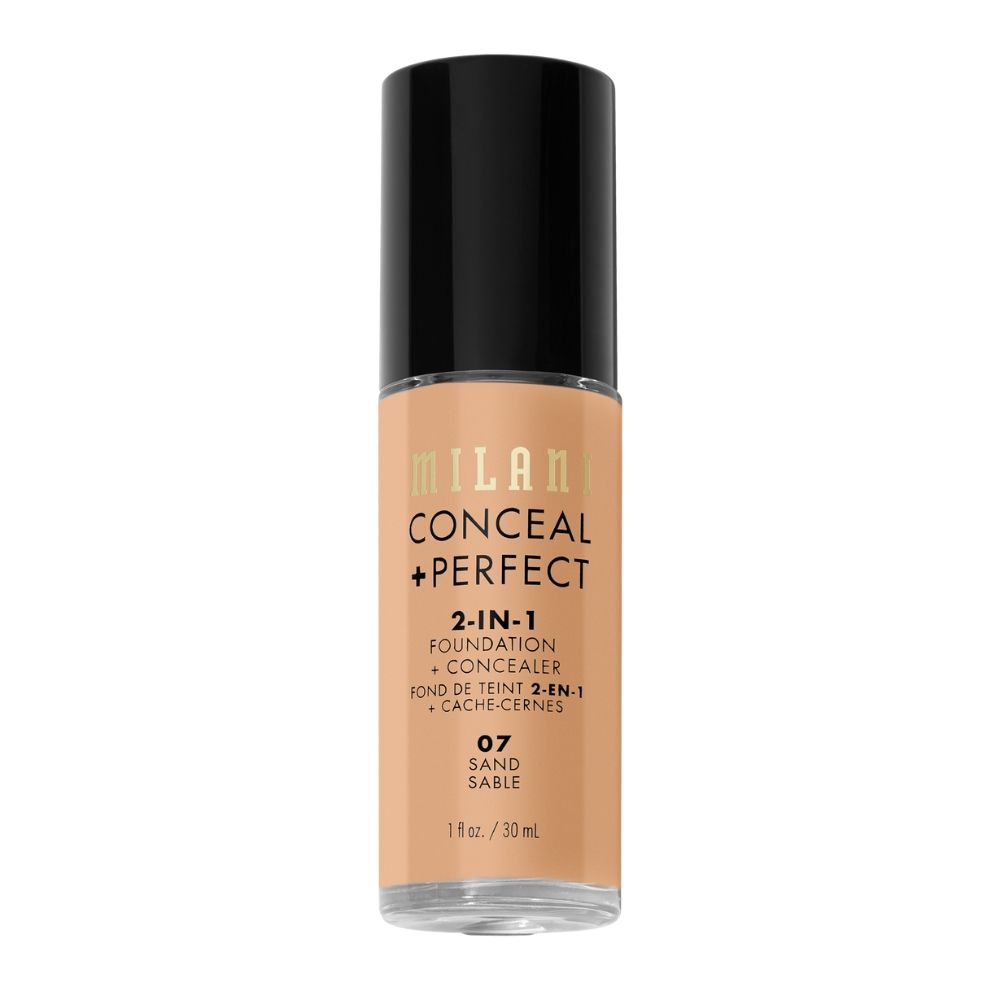 MILANI CONCEAL+PERFECT Фон дьо тен, 07 SAND