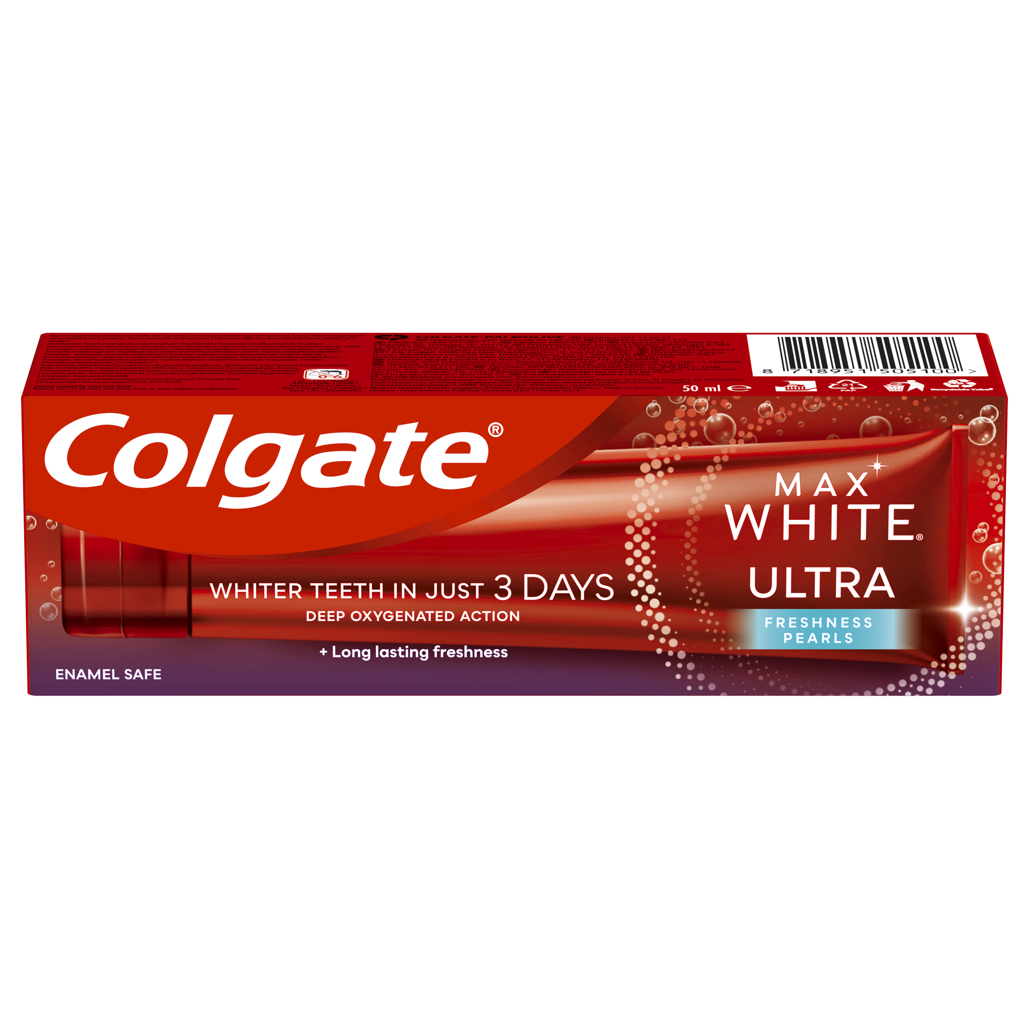 COLGATE MAX WHITE ULTRA FRESHNESS PEARLS Паста за зъби, 50 мл
