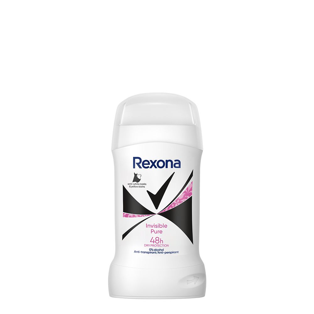 REXONA Invisible Pure Дамски део стик, 50мл