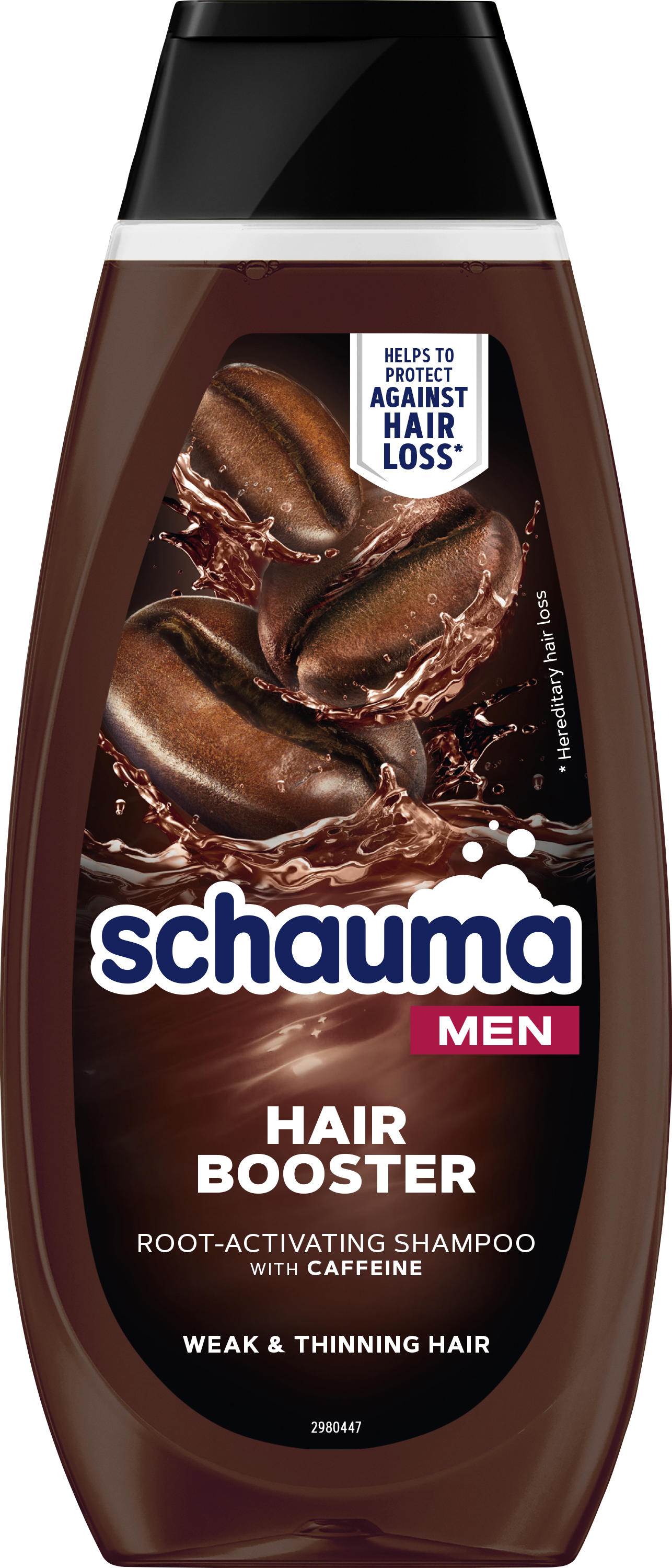 SCHAUMA Hair Booster Шампоан с кофеин, 400 мл.