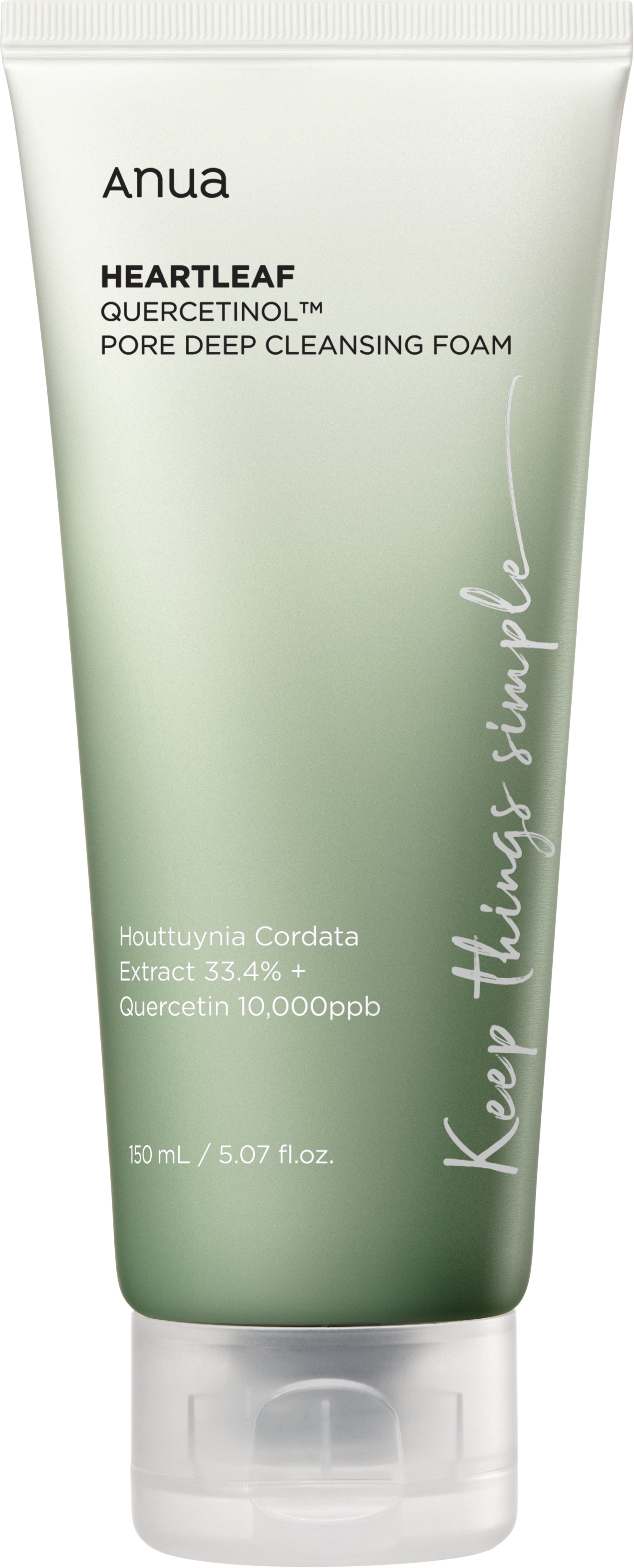 Anua Heartleaf Quercetinol Pore Deep Cleansing Foam