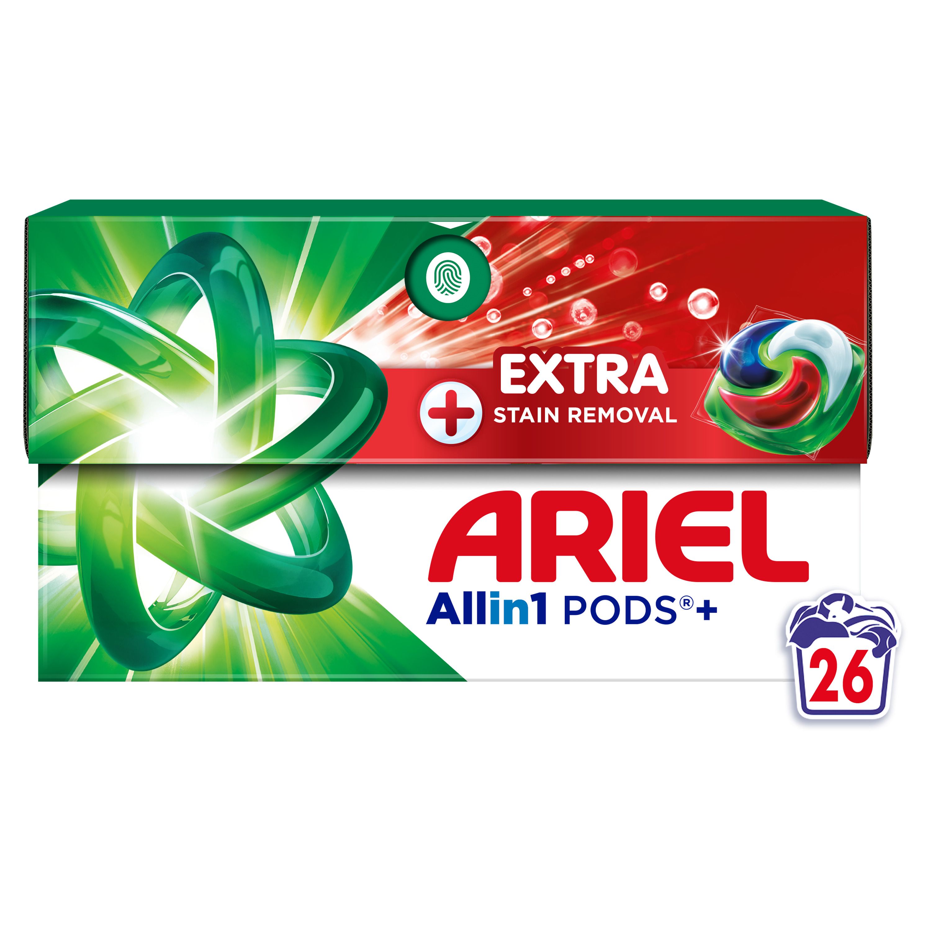 ARIEL PODS +Extra Fiber Care Капсули за пране, 26 пранета