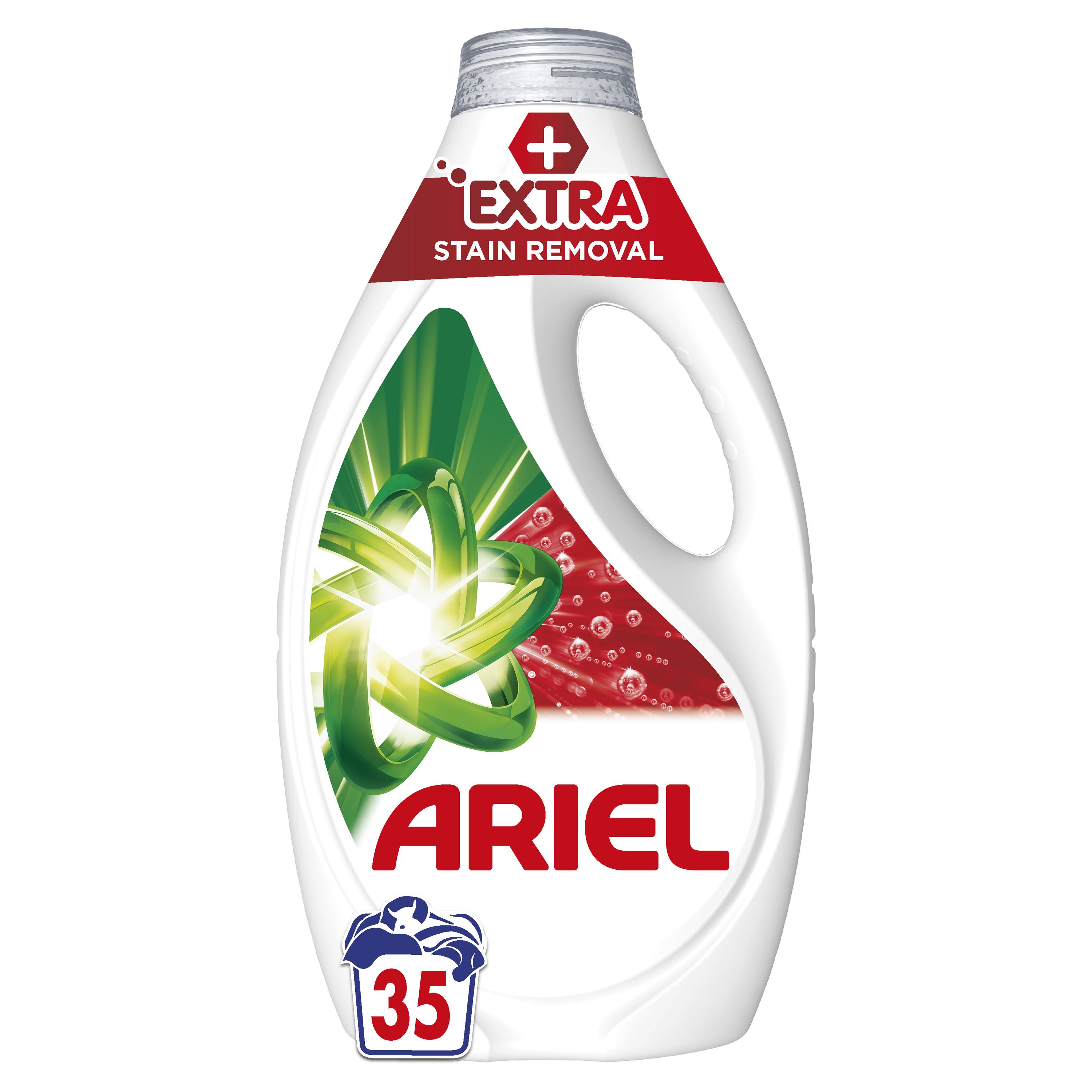 ARIEL +Extra Clean Power Течен перилен препарат, 35 пранета
