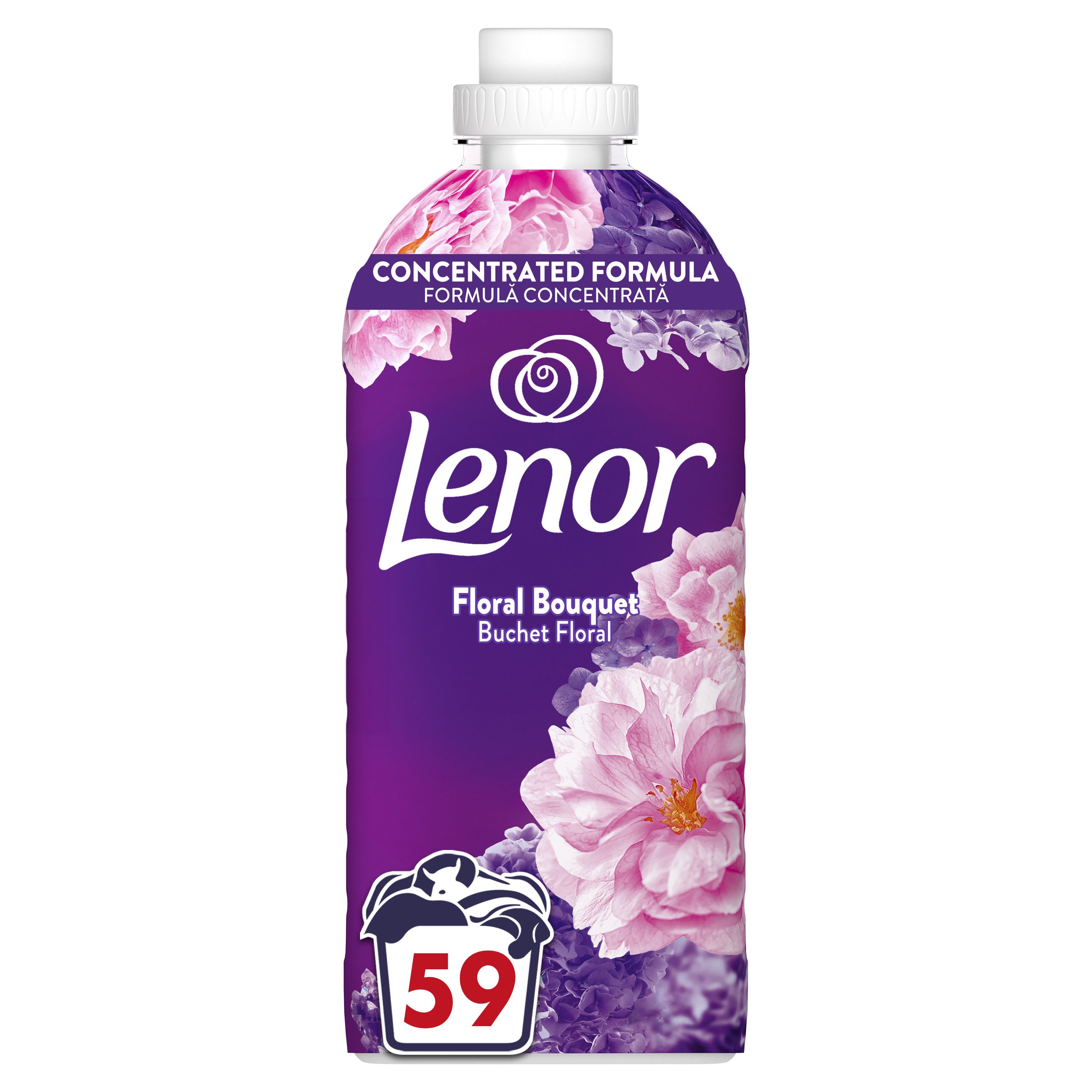 LENOR Floral Bouquet Омекотител за пране, 1239 мл./ 59 пранета