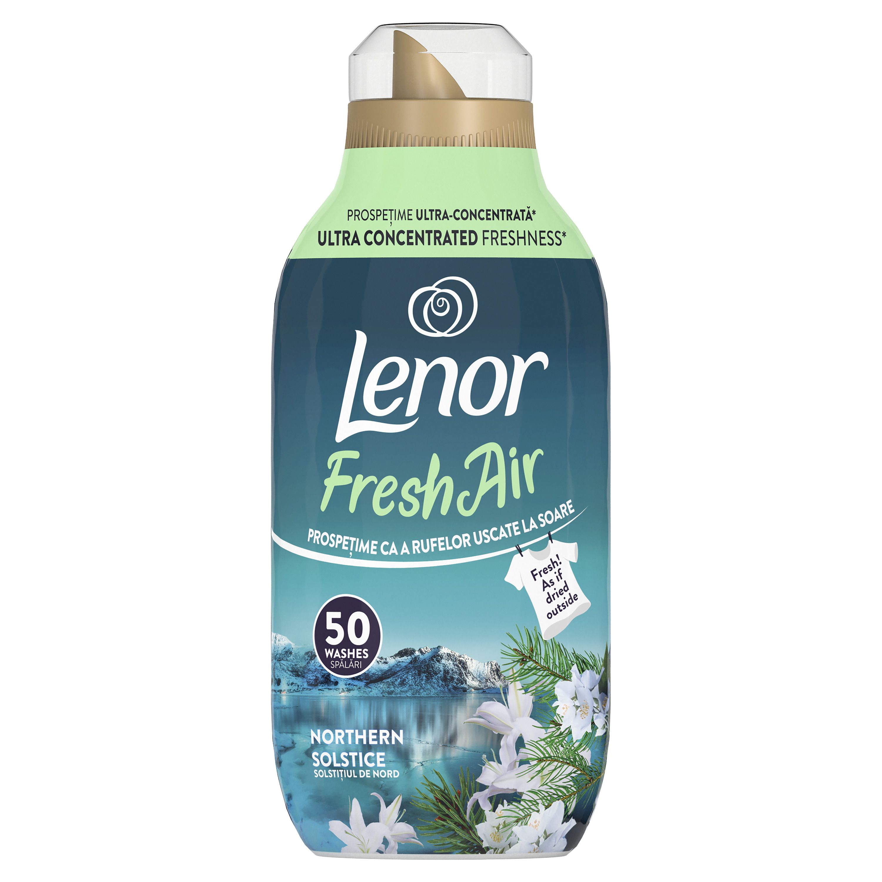 LENOR Fresh Air Northern Solstice омекотител за пране, 50 пранета