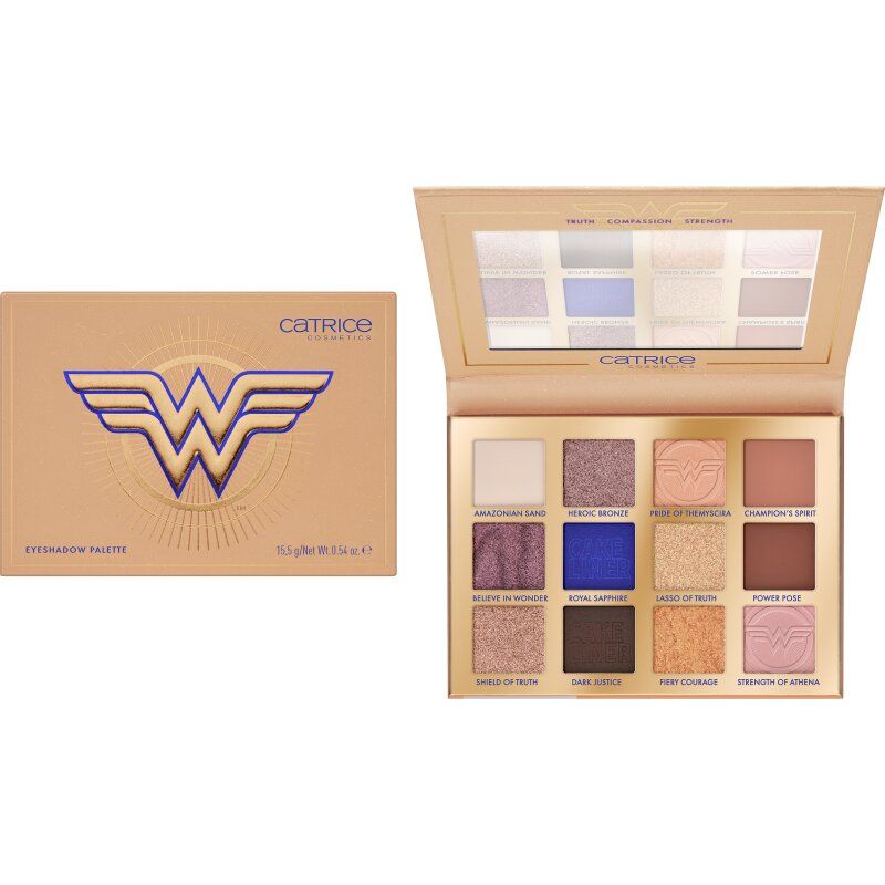 CATRICE WONDER WOMAN Палитра сенки за очи 010