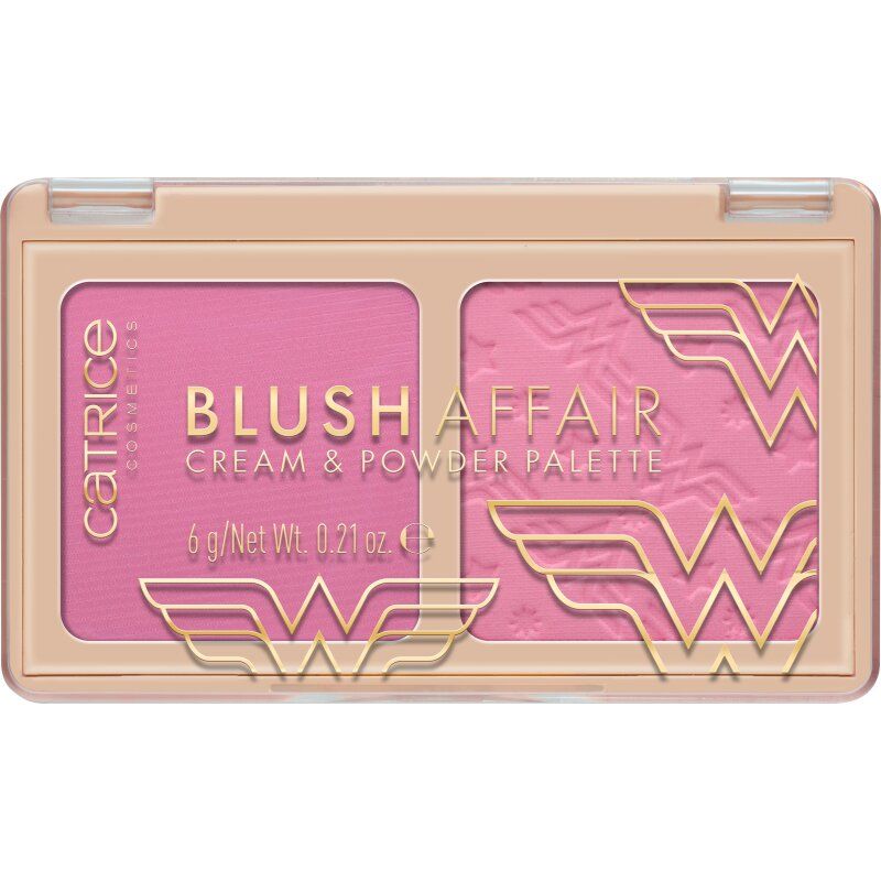 CATRICE WONDER WOMAN BLUSH AFFAIR CREAM & POWDER PALETTE Руж 010