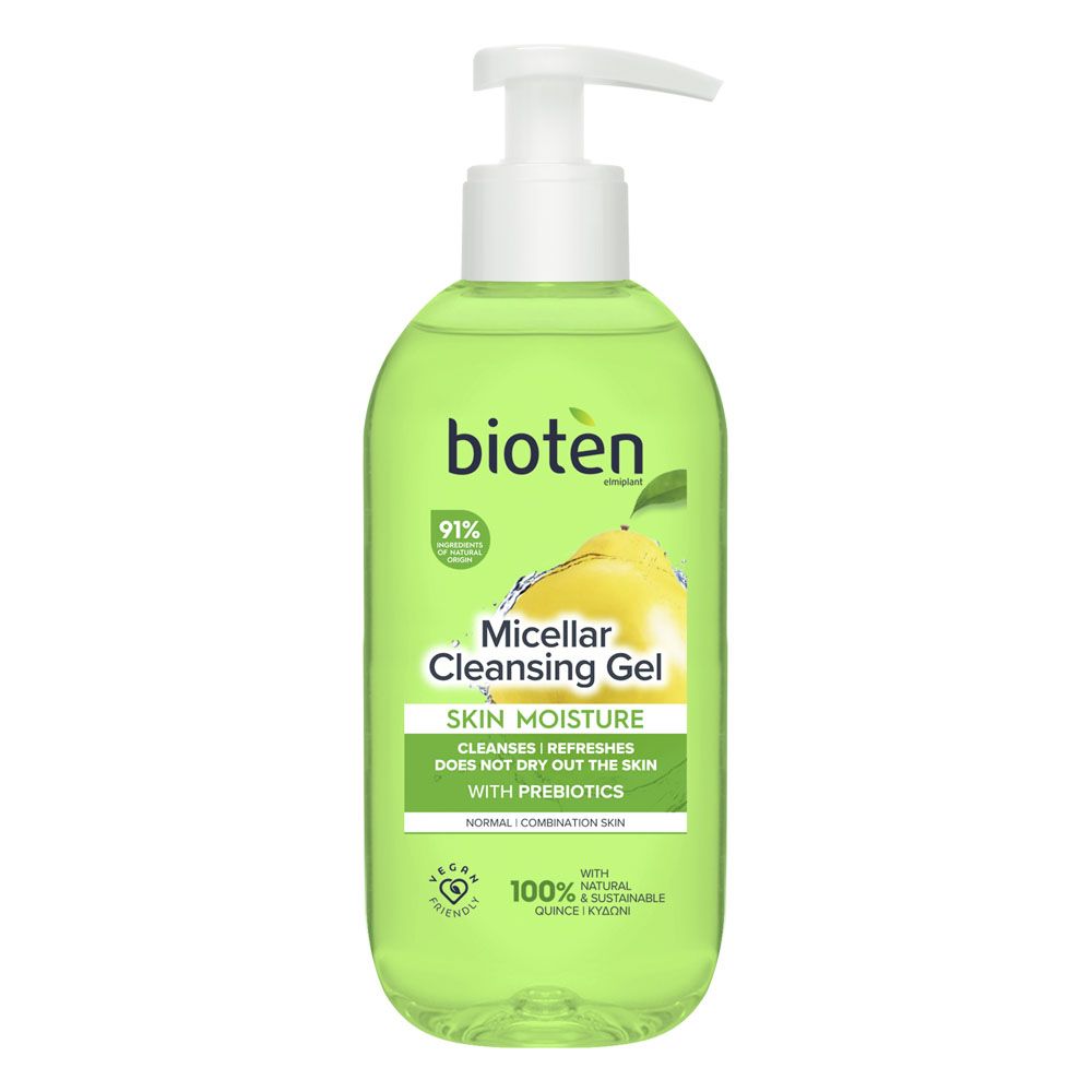 BIOTEN SKIN MOISTURE Почистващ и хидратиращ гел за лице, 200мл.