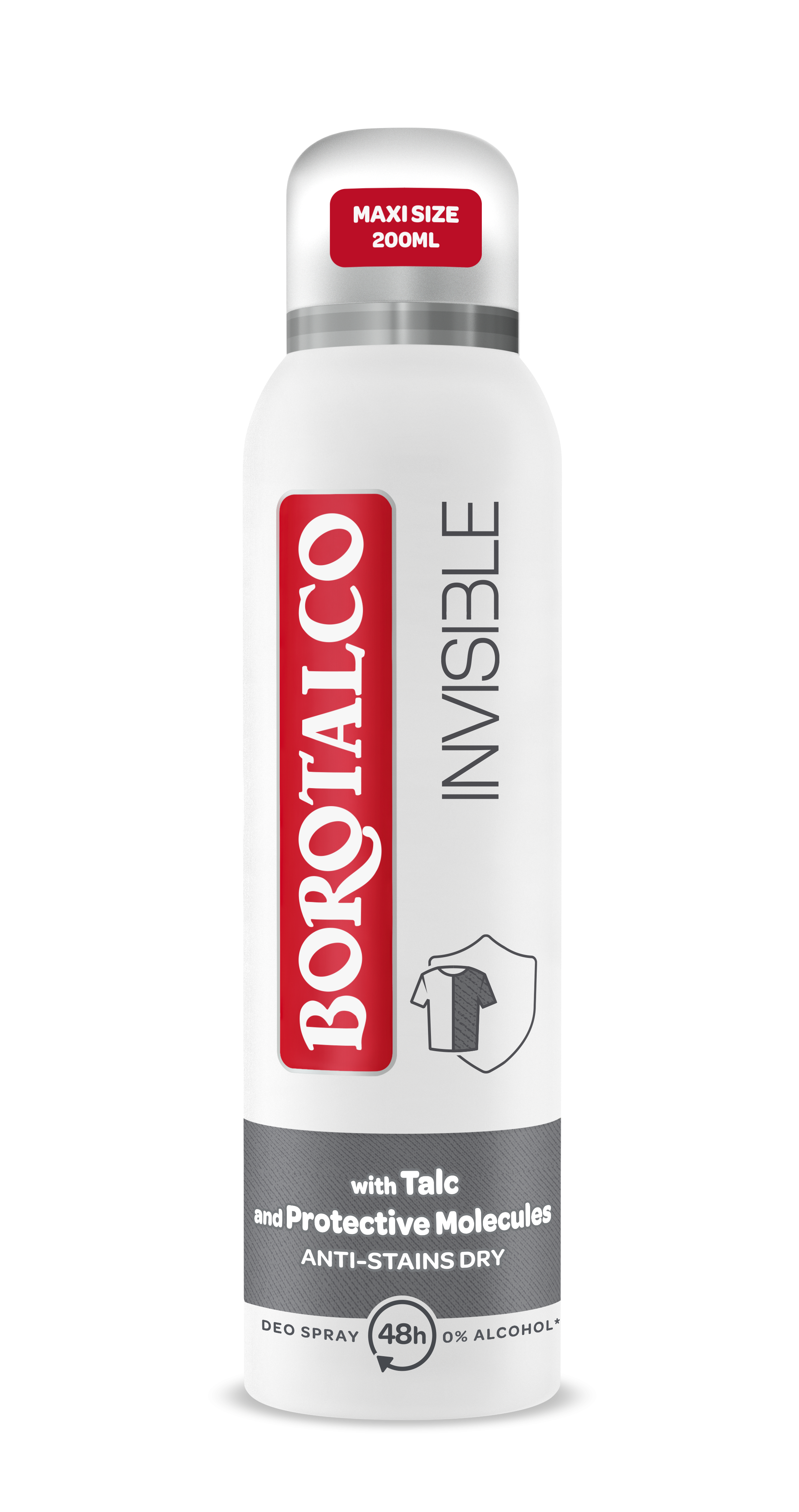 BOROTALCO Invisible Део Спрей, 200 мл
