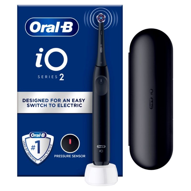 ORAL-B IO2 Електрическа четка за зъби с магнитна технология, черна