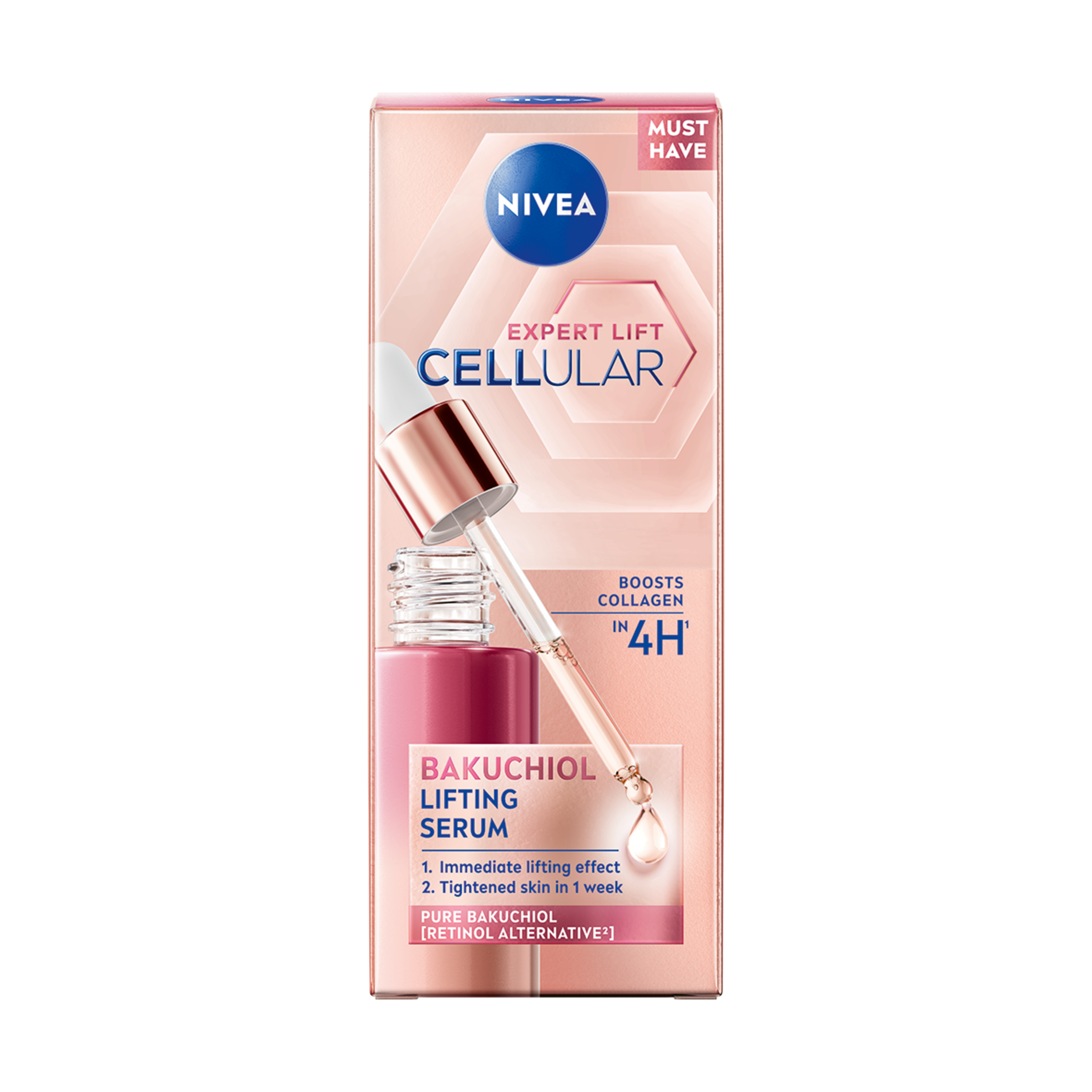 NIVEA CELLULAR EXPERT LIFT Серум за лице , 30 мл. ✔️ ТОП Цена