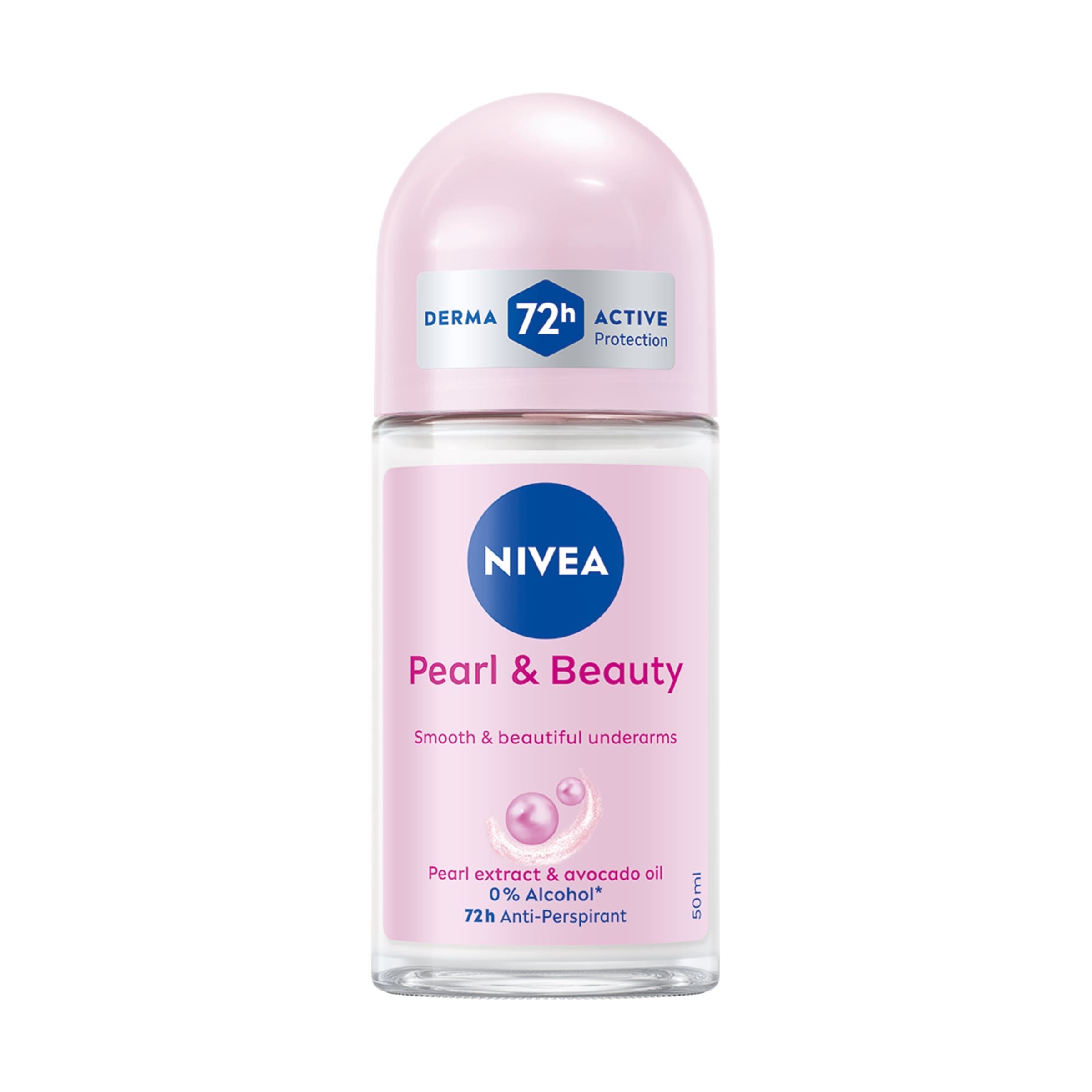 NIVEA PEARL & BEAUTY Дамски рол он, 50 мл