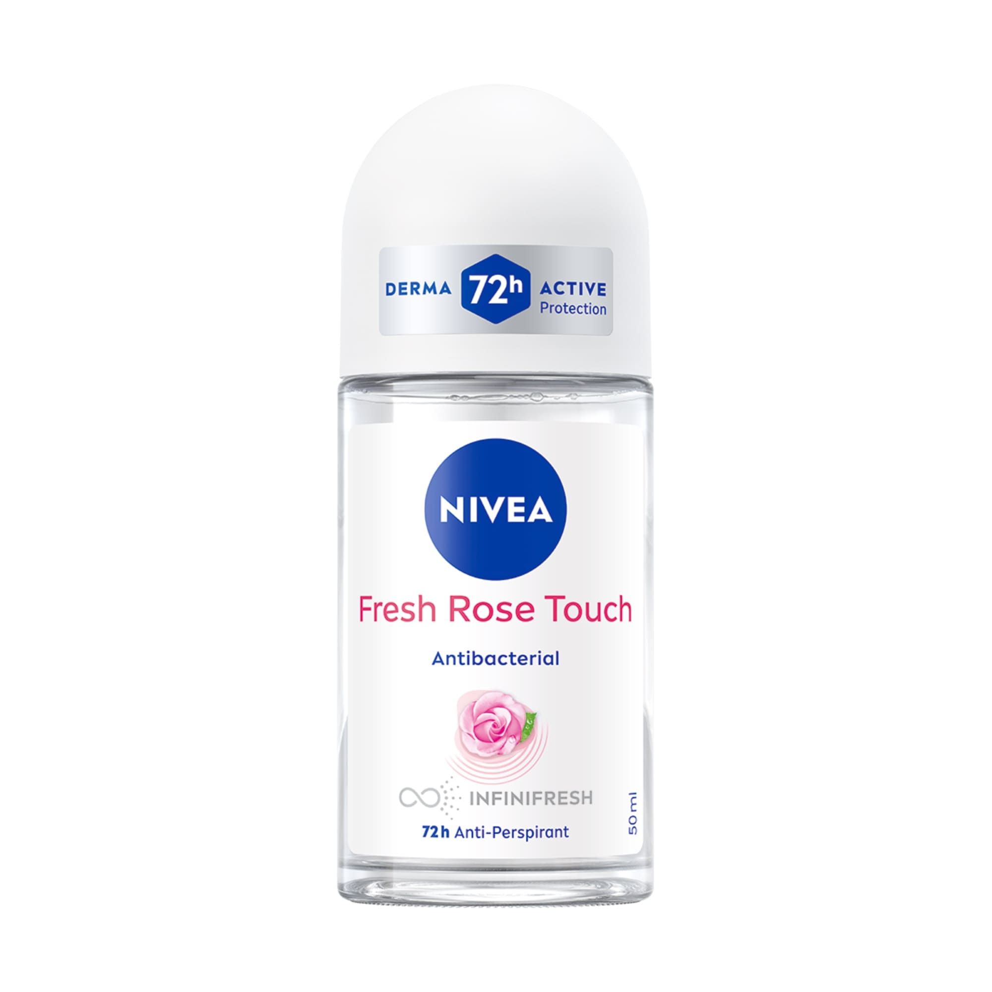 NIVEA ROSE TOUCH Део рол он дамски, 50мл.