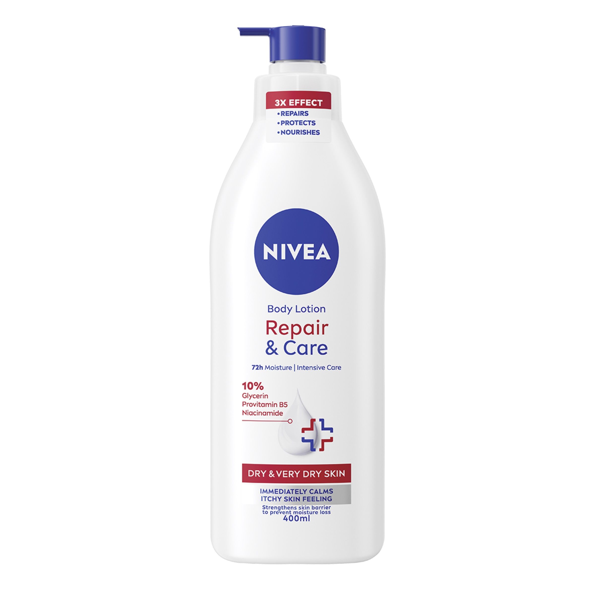 NIVEA REPAIR&CARE SOS Лосион за тяло с помпа, 400мл.