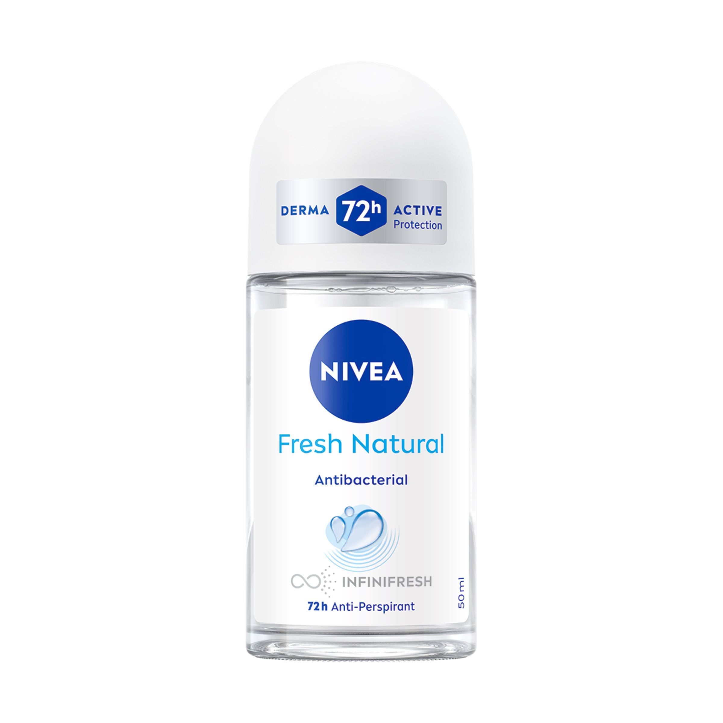 NIVEA FRESH NATURA Дамски рол он, 50 мл