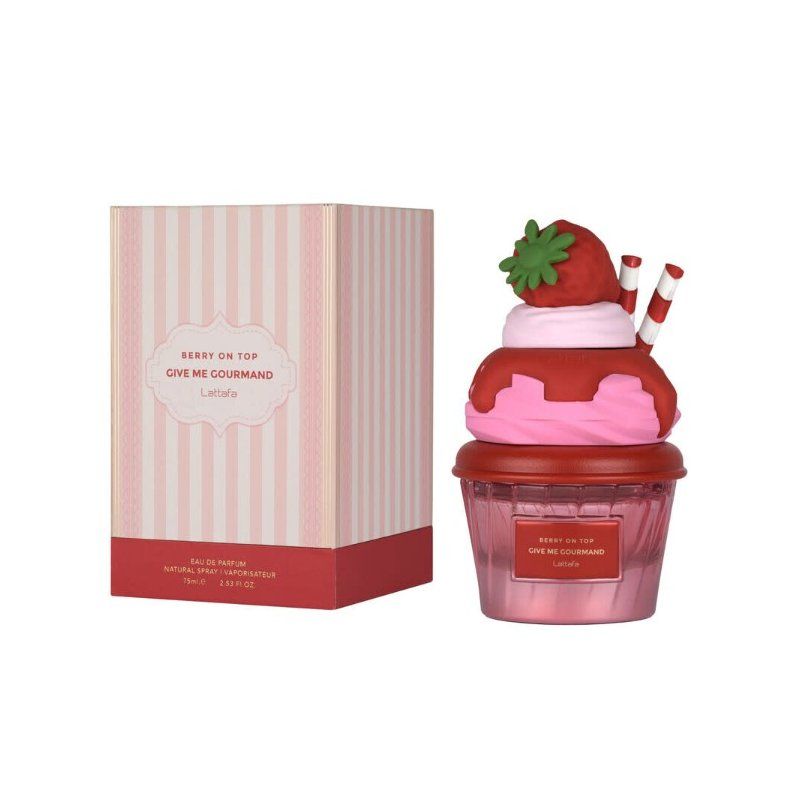 LATTAFA GIVE ME GOURMAND BERRY ON TOP Дамски парфюм, 75мл.