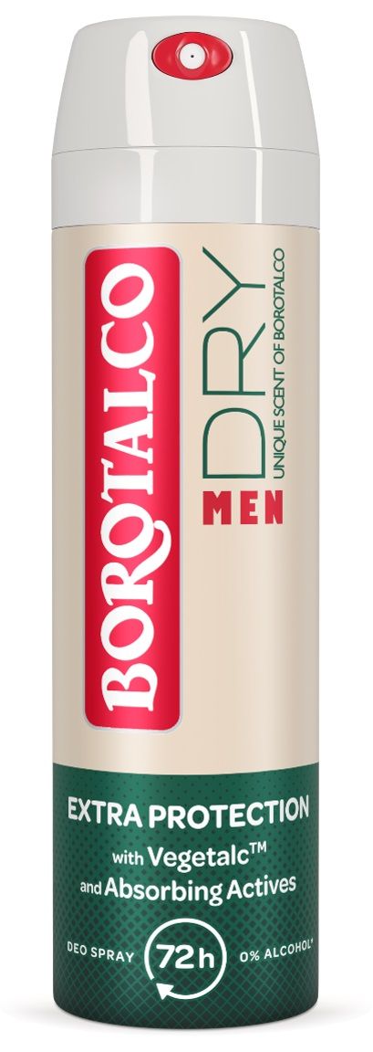 BOROTALCO MEN DRY UNIQUE Дезодорант спрей, 150 мл