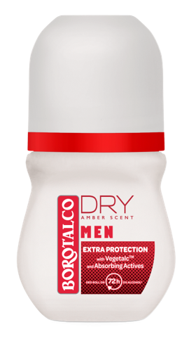 BOROTALCO MEN DRY AMBER Дезодорант рол-он 50 мл