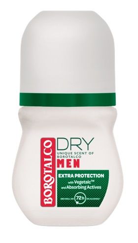 BOROTALCO MEN DRY UNIQUE Дезодорант рол-он, 50 мл