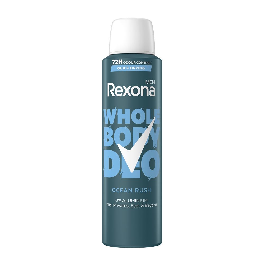 REXONA WHOLE BODY OCEAN RUSH Део спрей, 150мл.