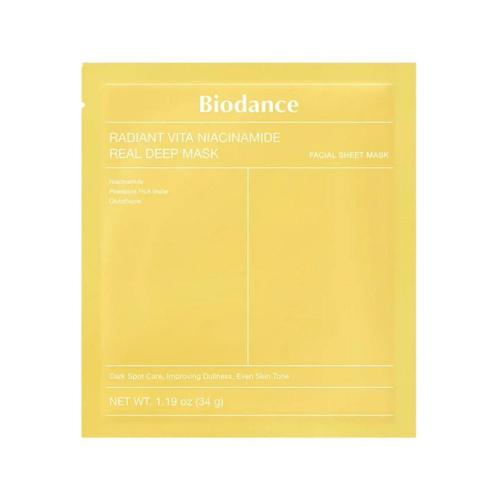 BIODANCE RADIANT VITA NIACINAMIDE Маска за лице, 1бр.