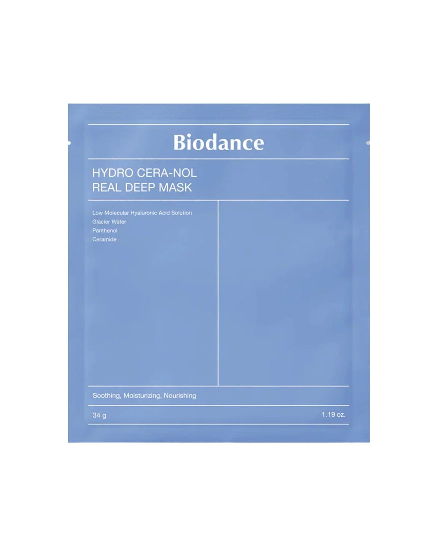 BIODANCE HYDRO CERA-NOL REAL DEEP Маска за лице, 1бр.