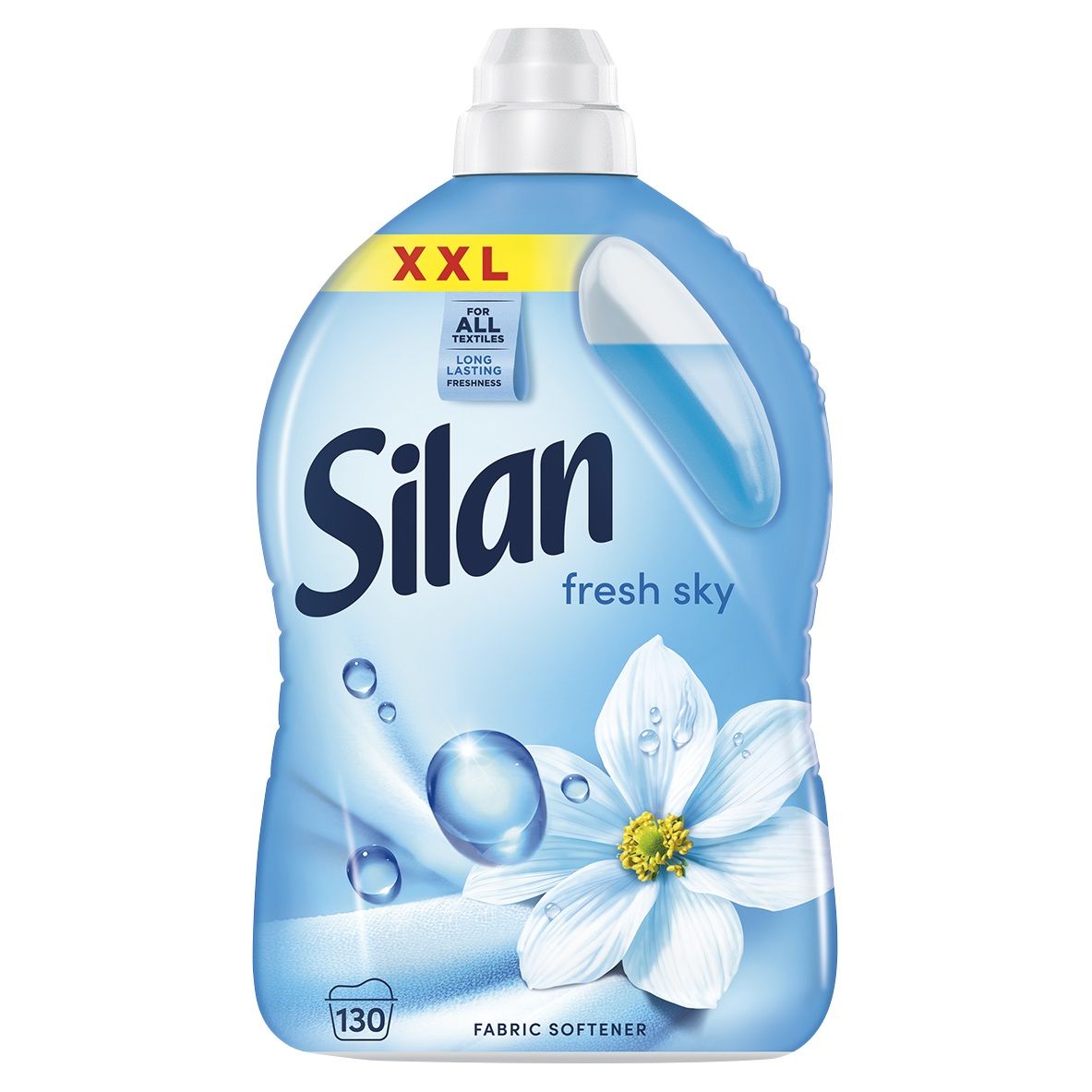 SILAN Омекотител за дрехи Classic Fresh Sky 2,86л, 130 пранета