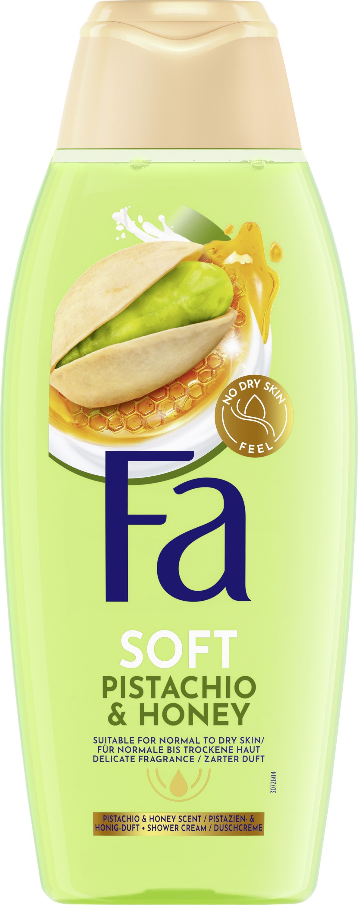 FA SOFT PISTACHIO&HONEY Душ гел, 400мл.