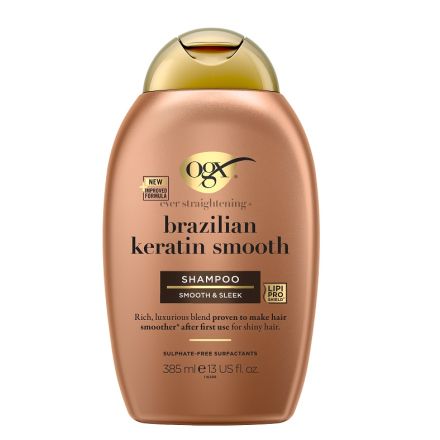 OGX Шампоан Бразилска терапия с кератин, 385 мл.