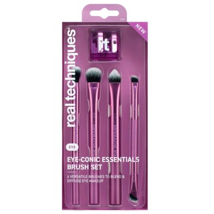 REAL TECHNIQUES EYE-CONIC ESSENTIALS Комплект четки за очи