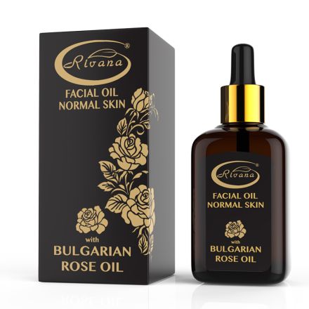 RIVANA Масло за лице с роза за нормална кожа, 30 мл.