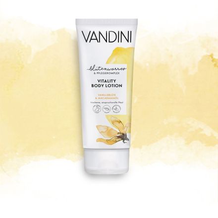 VANDINI VITALITY Лосион за тяло ванил и макадамия, 200 мл.