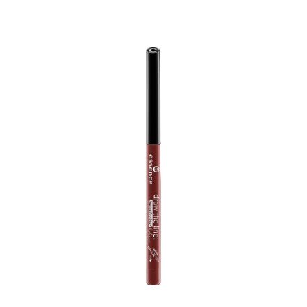 ESSENCE DRAW THE LINE! INSTANT COLOUR Молив за устни автоматичен 20 rich mahogany, 1 бр.